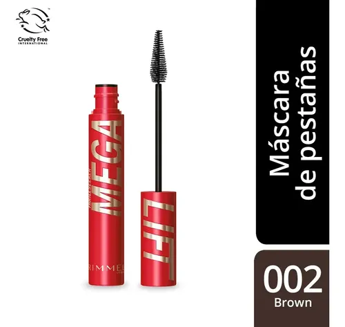 Máscara De Pestañas Rimmel London Megalift Black Brown 002