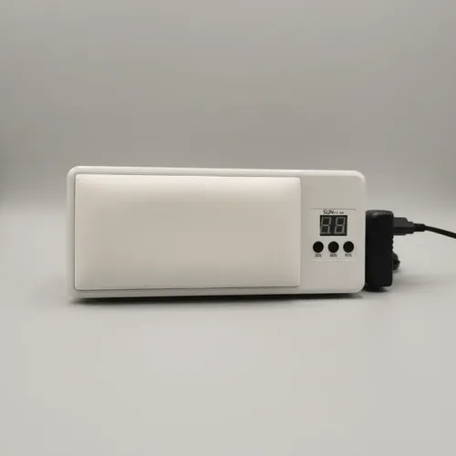 Cabina Secador Uñas 120w Uv Led Gel Semi Apoya Manos Transfo