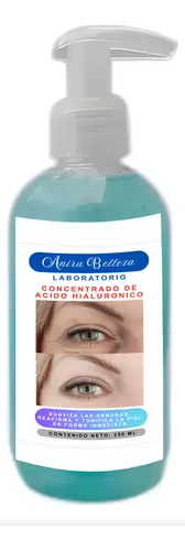 Gel Facial Hidratante Ácido Hialurónico 5% 250ml Anira