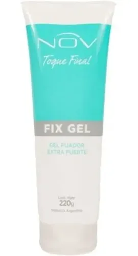 Gel Modelador Fijador Para Cabello Extra Fuerte Nov X 220gr