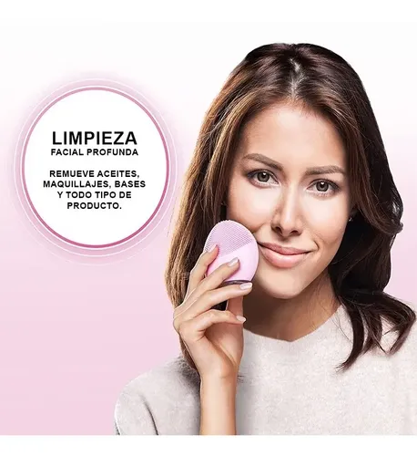 Limpiador Masajeador Facial Electrico Rostro Recargable Usb