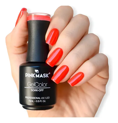 Pink Mask Gel Color Uv/led Semipermanente 15ml