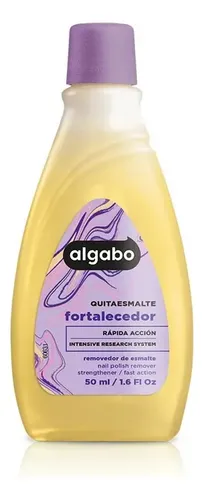 Algabo Quitaesmalte Fortalecedor Con Silicona 50ml