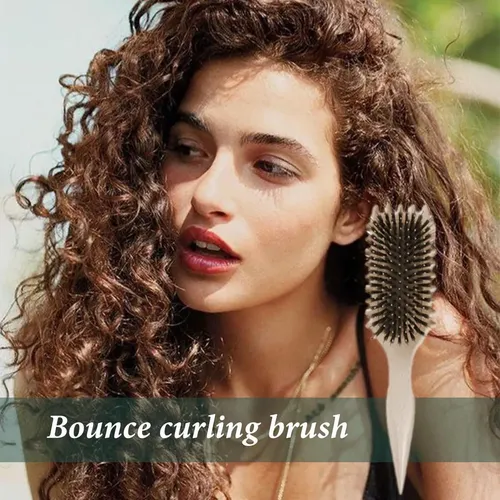 Cepillo Definidor De Rizos Para Peinar Cabello Rizado