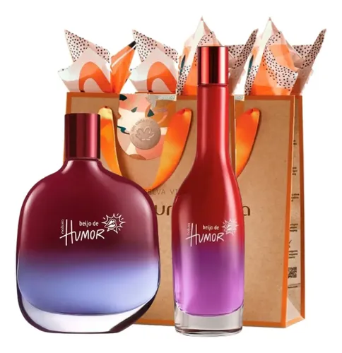 Kit Regalo Humor Beijo Femenino Y Masculino Natura