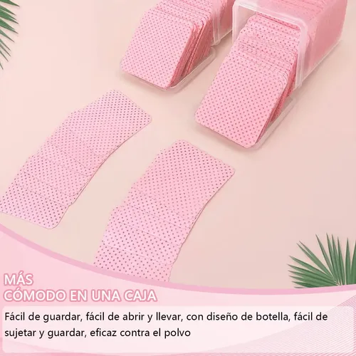 / Toallitas O Gasas Libre De Pelusa For Uñas Pestañas 600