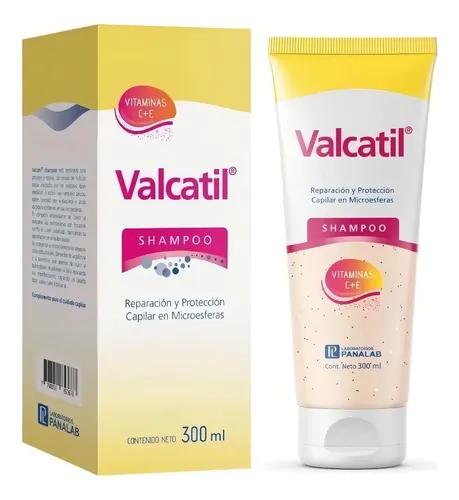 Shampoo Valcatil Anticaida Reparador Cuero Cabelludo 300 Ml