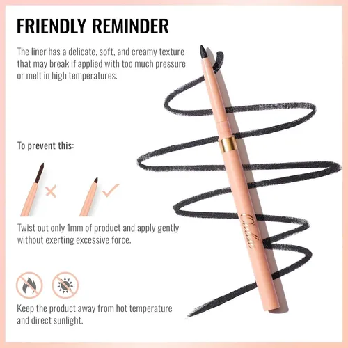 Delineador Labial Impermeable Oulac Ll04 Sunlit Peach