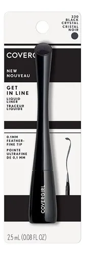 Delineador Liquido Covergirl Get The Line Color 330 Black Cristal