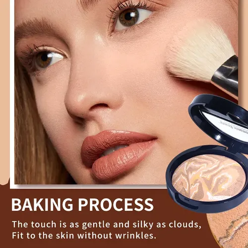 Polvo Compacto Traslúcido Romantic Beauty Base Maquillaje