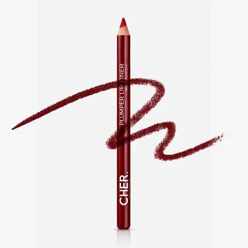 Cher Dieciocho Plumper Lip Liner Red Velvet Larga Duración