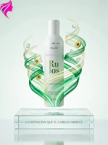 Acondicionador Rulos Frilayp X370ml Hidratacion Brillo