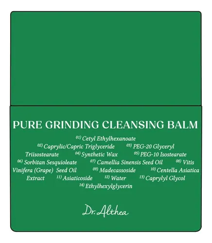 Mz – J Bálsamo Limpiador Dr.althea Pure Grinding Vegan Mz