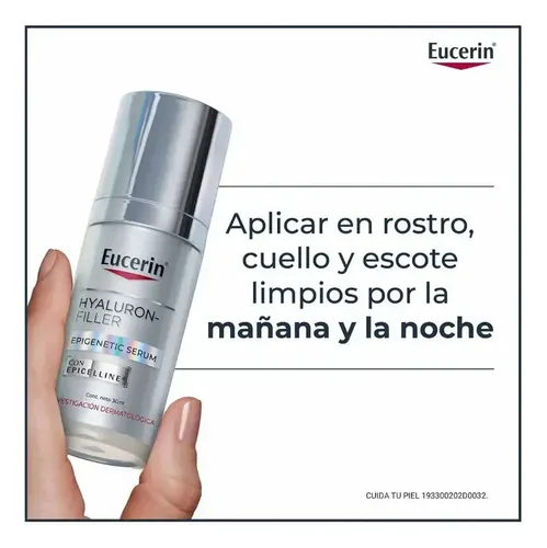 Sérum Epigenetic Serum Anti-edad 30 ml Eucerin Hyaluron Filler día/noche para todo tipo de piel de 30mL/30g 20+ años