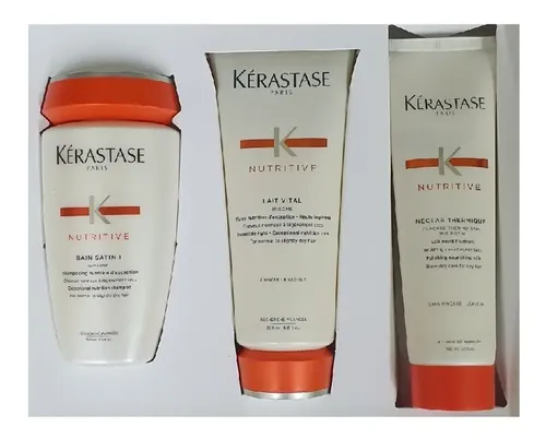 Cofre Nutritive Kerastase Shampoo+ Acondicionador+ Thermique
