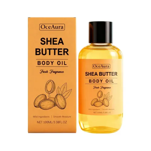 Aceite Corporal De Manteca De Karité Oceaura, Suave E Hidrat