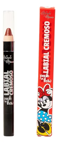 Disney Minnie Labial Cremoso Peek A Bow By Ollie Cosmetics