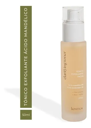 Tónico Kosmos Despigmentante con Ácido Mandélico y Lactobiónico para Manchas y Oleosidad 50 mL