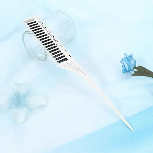 Peineta Ligera Y Blanca Para Peinar El Cabello, Suministros  White