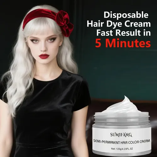 Tinte Semipermanente Blanco Suave Para Todo Tipo De Cabello