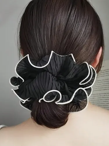 Compatible Con Generic Scrunchies De Chifón Coreano W.