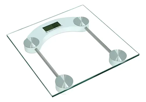 Balanza Digital Personal Con Plato De Vidrio De Baño