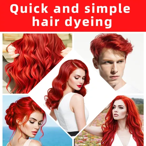 Sumifang Color Rojo Pasión Para Base De Cabello 8-10 Grados