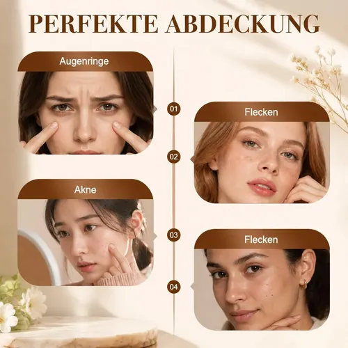 Base Colorizante Coreana 2 En 1 Ilmakage Para Piel Madura
