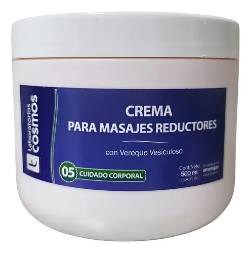 Crema Reductora Reafirmante Anticelulítica X 500ml. Nectares