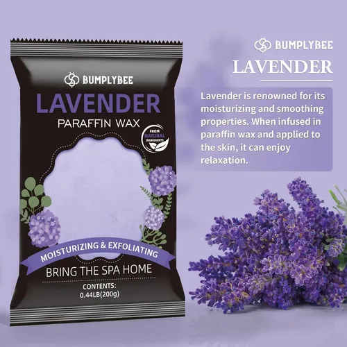 Parafina Lavanda Bumplybee Para Manos Y Pies (10 Repuestos)
