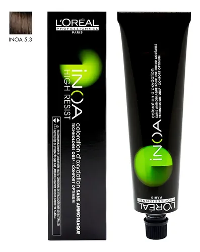 Tintura L’Oréal Professionnel Inoa tono 5.3 para cabello