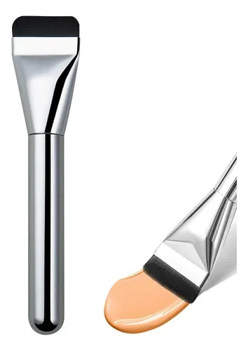 Brocha Plana For Base De Maquillaje, Brocha Ultrafina Syse