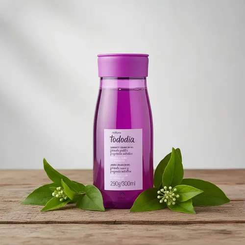 Jabon Liquido Natura Tododia Ciruela/flor Vainilla 300ml