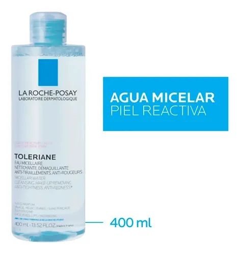 La Roche Posay Toleriane Agua Micelar Pieles Reactivas 400ml