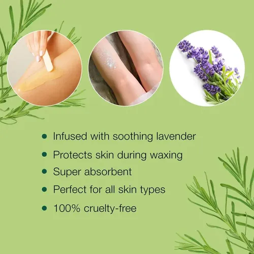 Polvo Absorb Lavanda Clean + Easy Para Depilación
