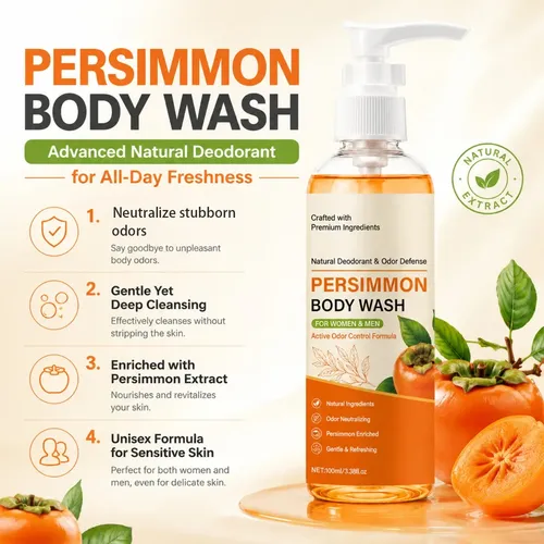 Gel De Ducha Corporal Persimón Desodorante 100 Ml