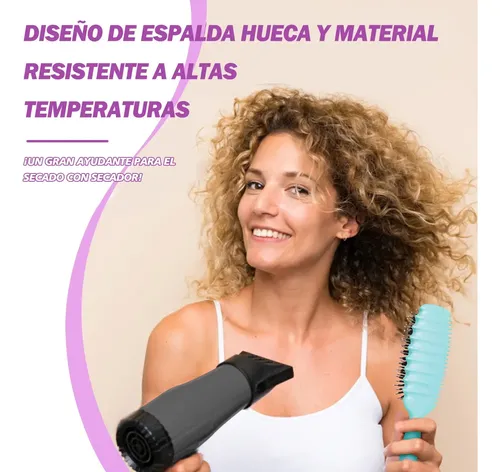 Cepillo Para Cabello Rebote Rizado Peine De Define &uf
