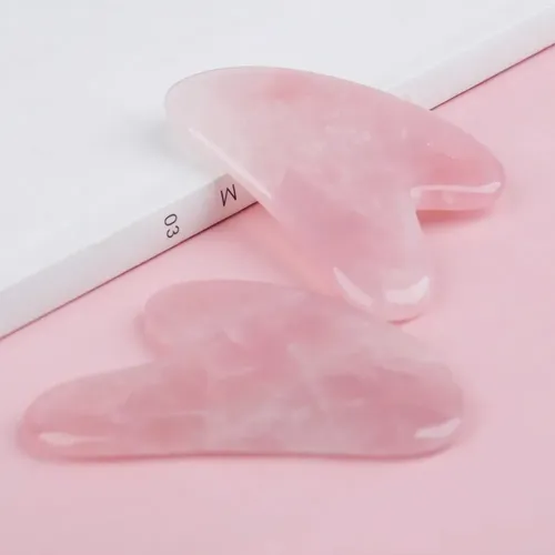 Placa De Masaje Board Rose For Gua Resin Face Pink Sha Guash White 1