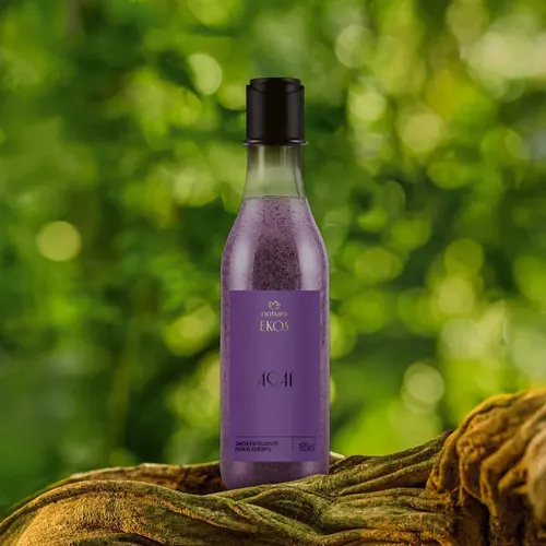 Jabón Líquido Exfoliante Ekos Açaí 185 Ml Natura