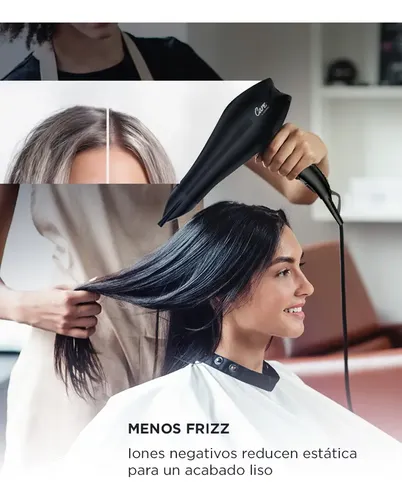 Secador de Pelo Care By Gadnic S2400 PRO 2050W Tecnología Cerámica 3 Temperaturas Cabezal Removible Iones Negativos