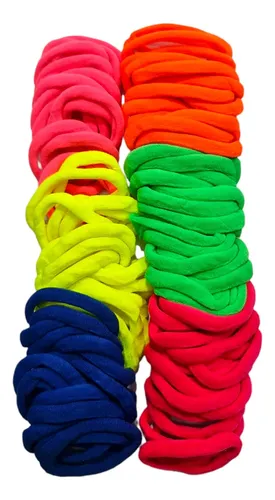 Colitas De Pelo Comunes Finos Pack X 100 Unidades
