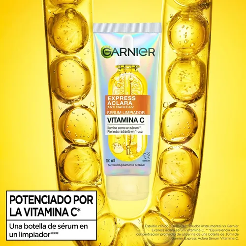 Serum Limpiador Garnier Anti Manchas Vitamina C 100ml