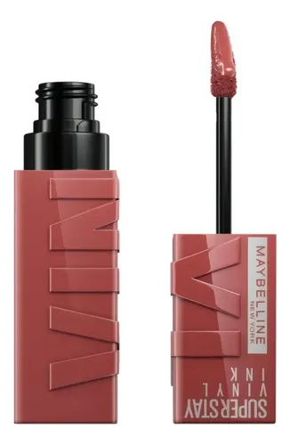 Labial Líquido Maybelline SuperStay Vinyl Ink PEPPY