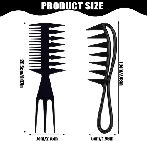 Peine De Dientes Anchos,peine Profesional For El Cabello