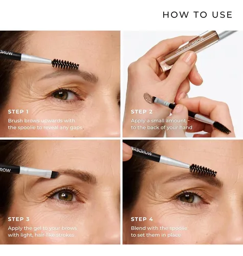 Gel Para Cejas Impermeable Tono Rubio Vegano