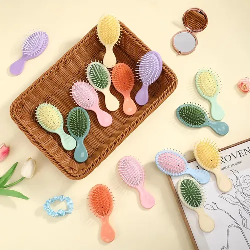 Cepillo Para Cabello Húmedo Ggstddup Mini Travel Desenredant