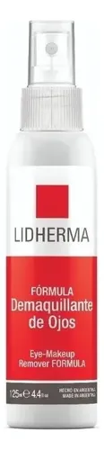 Lidherma Demaquillante De Ojos Removedor Maquillaje Pestañas