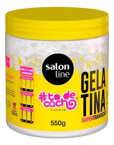 Gelatina Capilar To De Cacho Profix Super Transicion 550g Salon Line