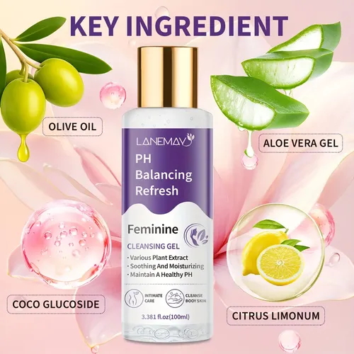Sumifang Ph Balance Feminine Intimate Cleansing Gel 100ml