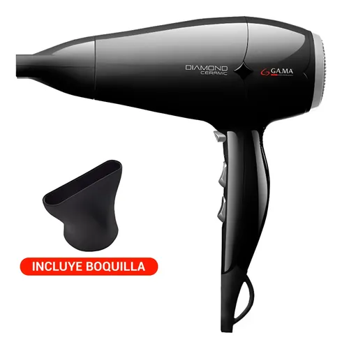 Secador De Pelo Ga.ma Italy Diamond Ceramic Negro